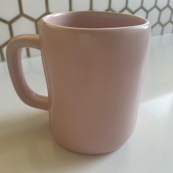 Rae Dunn Pink Meow Mug. Ceramic Collectable Limited Edition - Picture 3 of 5